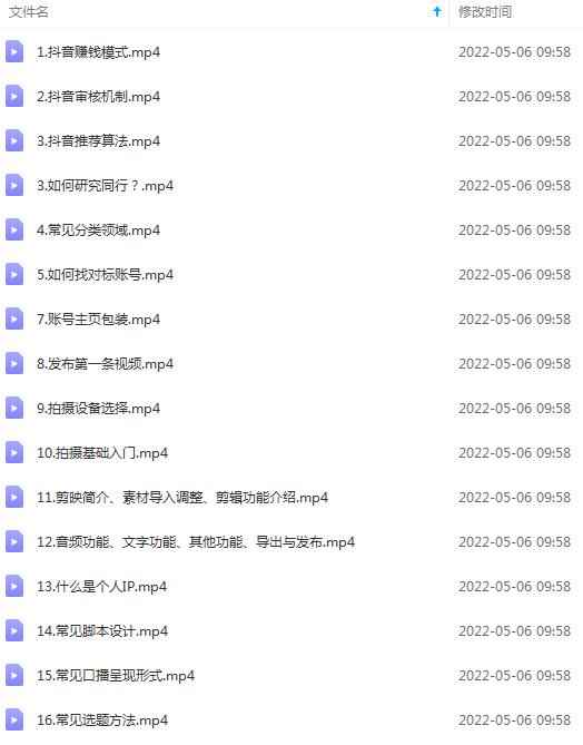 图片[1]-（2638期）抖音视频变现课程：带你学习如何制作带货+打造IP-咩咩网络