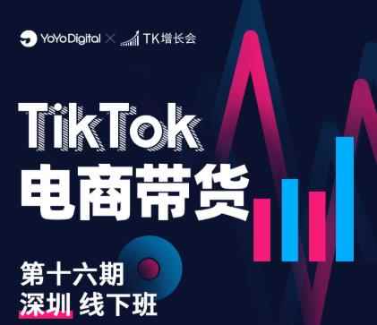 TK电商带货线下班第十六期（深圳站），从0到1带货出单-咩咩网络