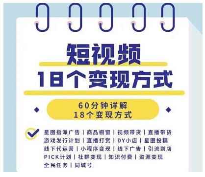 图片[2]-（1893期）短视频18个变现方式：星图指派广告、商铺橱窗、视频带货、直播带货等-咩咩网络