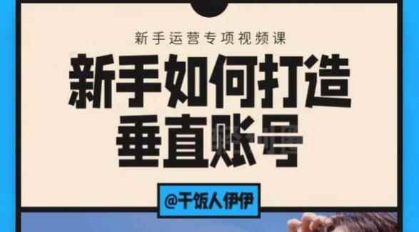 短视频课程：新手如何打造垂直账号，教你标准流程搭建基础账号（录播+直播）-咩咩网络