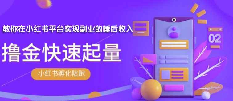 （1811期）勇哥·小红书撸金快速起量陪跑孵化营，教你在小红书平台实现副业的睡后收入-咩咩网络