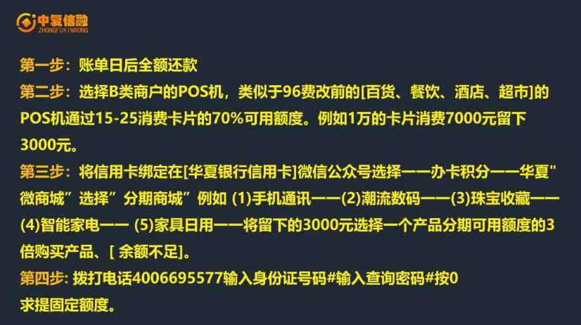 图片[2]-（1814期）中复信融·2021年征信修复与信用卡提额（全套技术课程）-咩咩网络