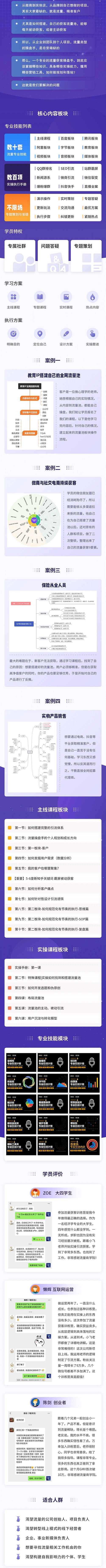 图片[2]-（1728期）流量获客操盘手（系统大课）道器术皆备，从0到1搭建你的专属流量池-咩咩网络