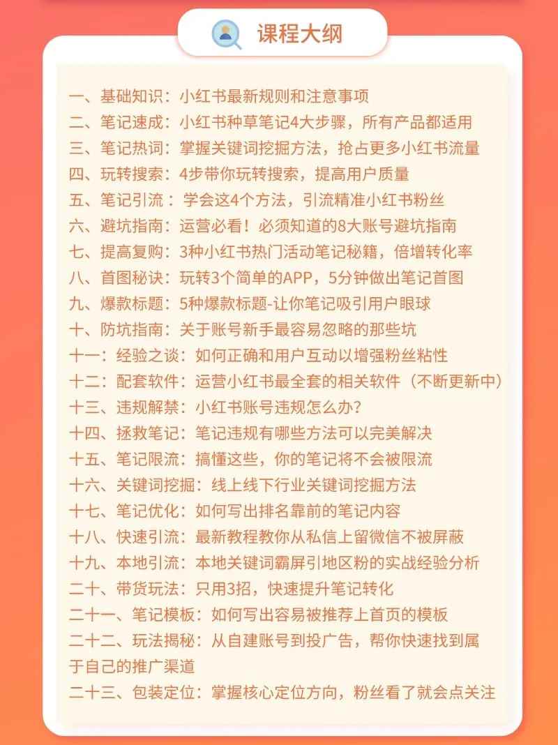 图片[2]-（1693期）小红书爆款推广引流训练课第十期，手把手带你玩转小红书，轻松月入过万-咩咩网络