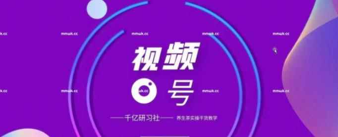 视频号带货实战教程：手把手教你撸养生茶，轻松月入10W+【视频课程】-咩咩网络