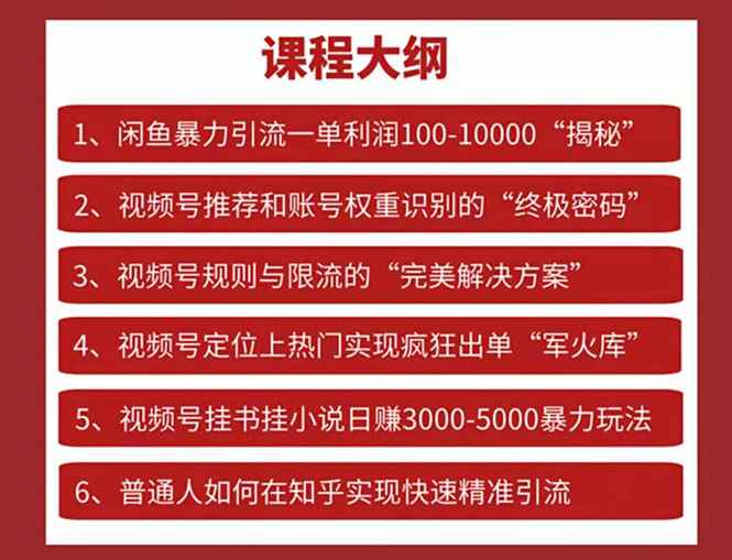 图片[2]-（1604期）起航哥-第3期视频号核心机密：暴力搬运日入3000+月赚10万玩法-咩咩网络