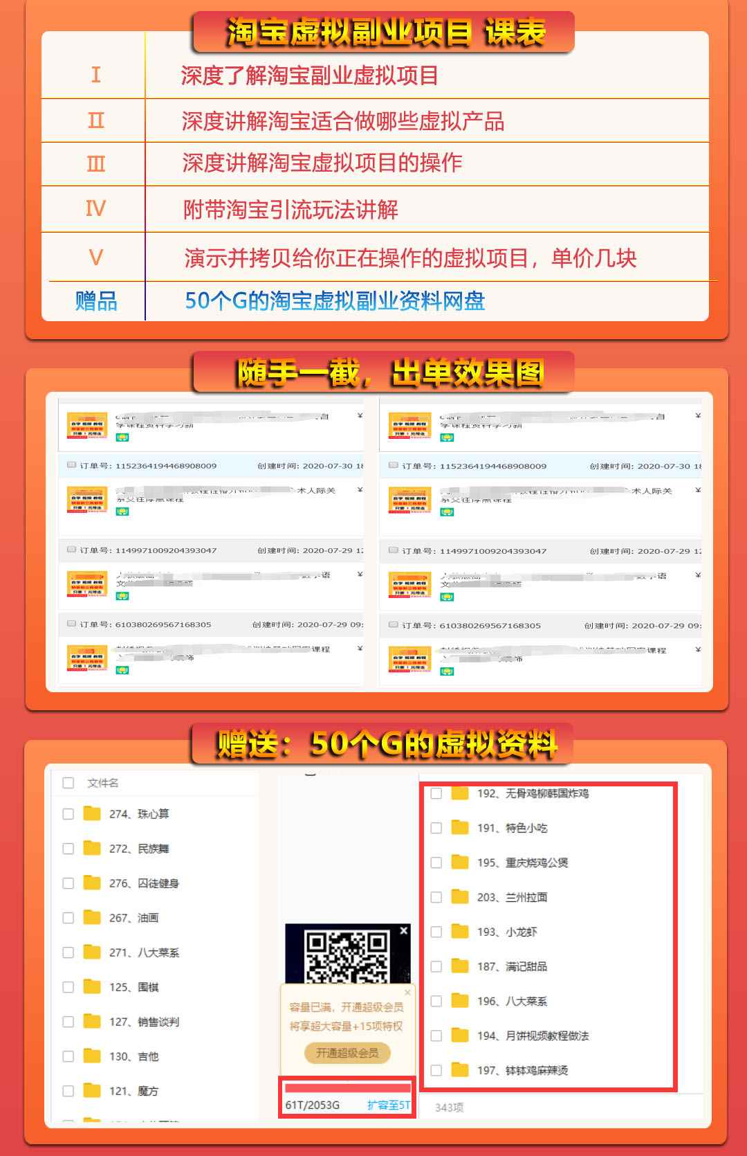 图片[2]-（1539期）淘宝虚拟副业：单价几块的虚拟项目 月入过万（赠送50G淘宝虚拟资料网盘）-咩咩网络