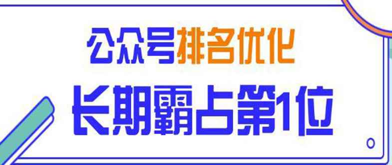 （1478期）微信公众号排名优化精准引流玩法，长期霸占第1位被动引流技术（视频课程）-咩咩网络