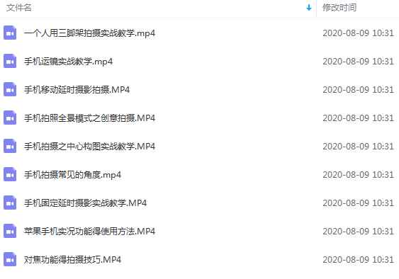 图片[2]-（1457期）260W粉丝大佬带你玩转手机短视频：20节剪辑+9节拍摄 实操教学课程-咩咩网络