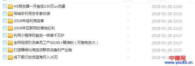 图片[2]-（888期）逐鹿琅琊会2018高手汇聚分享会：8个项目-最少一个月能赚5万-10元-咩咩网络