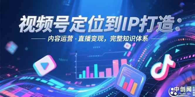 （15173期）视频号定位到IP打造：账号搭建-内容运营-直播变现，完整知识体系-咩咩网络