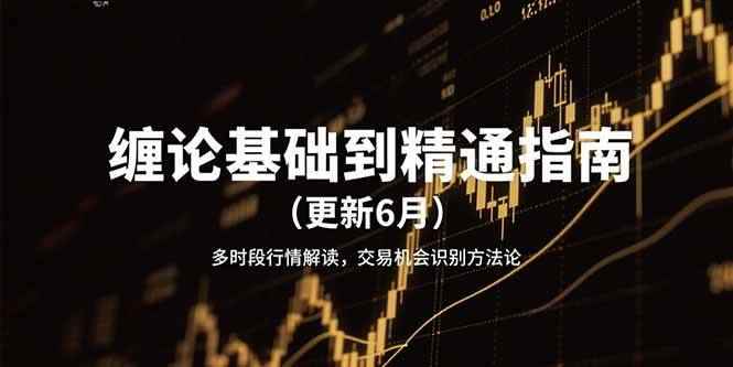 （15184期）缠论基础到精通指南（更新6月）多时段行情解读，交易机会识别方法论-咩咩网络