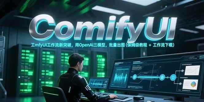 （15191期）ComfyUI工作流新突破，用OpenAI三模型，批量出图(保姆级教程+工作流下载)-咩咩网络