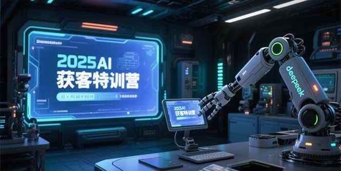 （15289期）2025AI获客特训营，AI图文视频全制作，deepseek工具实操教学-咩咩网络