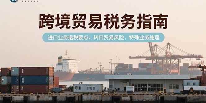 （15381期）跨境贸易税务指南，进口业务退税要点，转口贸易风险，特殊业务处理-咩咩网络